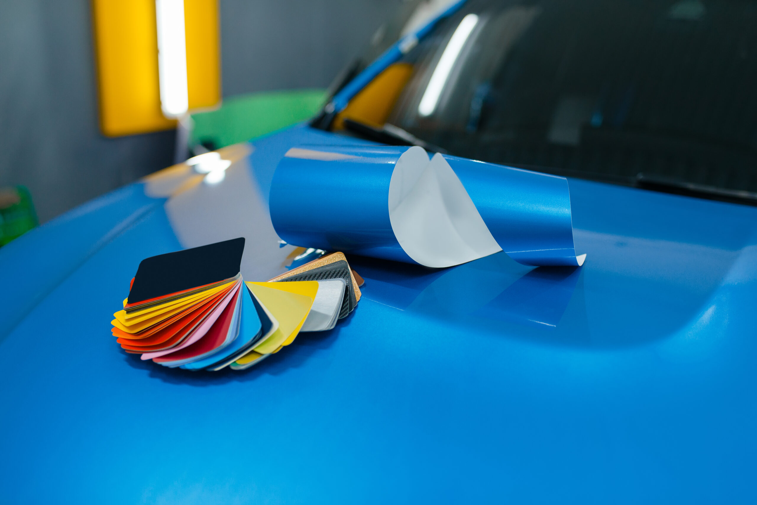 car wrapping color palette and installation tools 2024 11 26 06 44 38 utc scaled