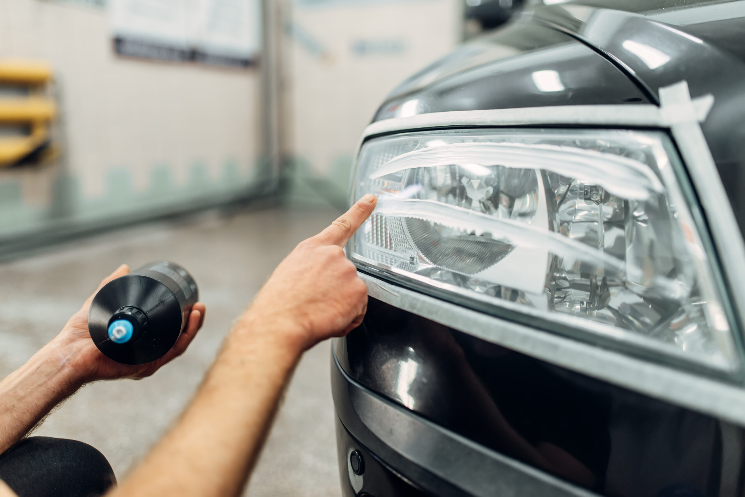detailing of headlight man smears polishing paste 2024 11 27 11 32 30 utc scaled