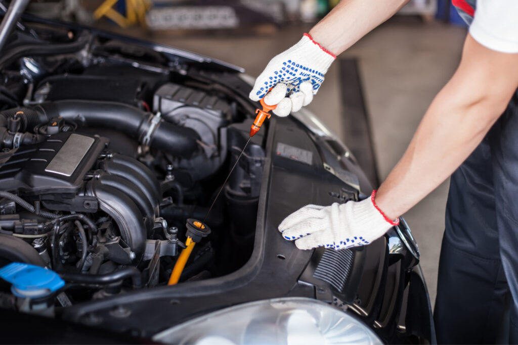 check engine light after oil change